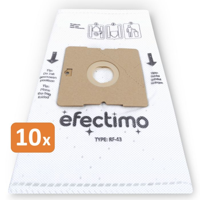 Efectimo RF-43 microvezel stofzuigerzakken