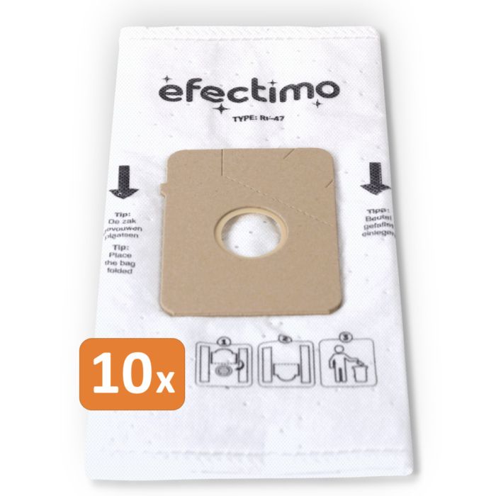 Efectimo RF-47 microvezel stofzuigerzakken